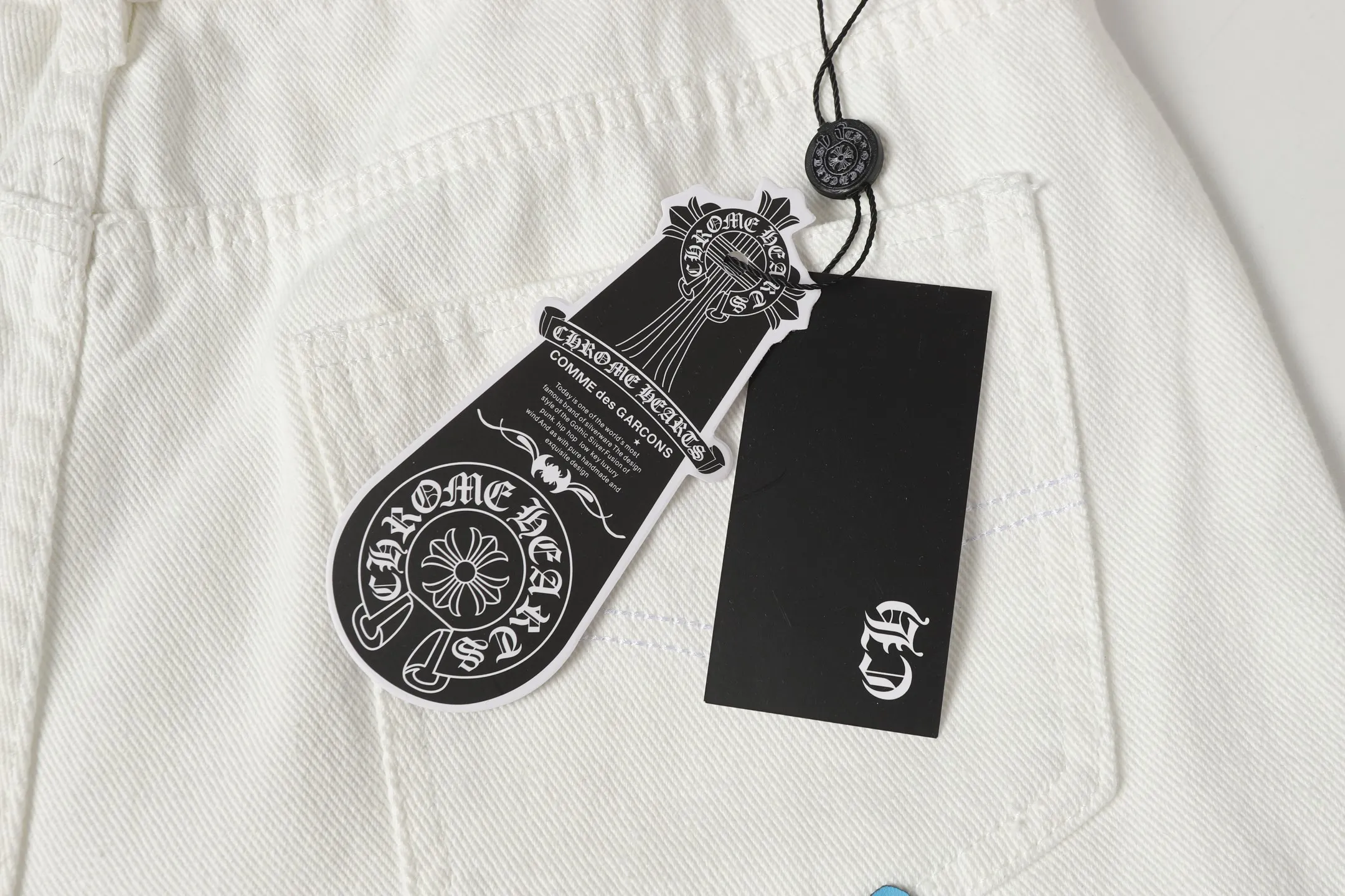 P270 Cross-border quantity model, please do not place an order if you are pursuing quality - Chrome Hearts/Chrome Hearts Cross✝️Applied leather embroidered washed jeans, trousers and casual pants -High weight, high density and high quality. The wool is soft, delicate and skin-friendly. It feels soft and silky. It has excellent warmth and skin-friendly properties. 28 30 32 34 36